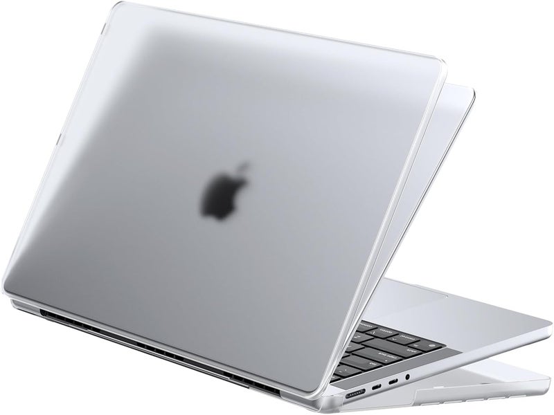 soonjet غطاء لجهاز MacBook Pro مقاس 14 بوصة | M5 M4 M3 M2 M1 Pro/Max 2025-2021 | مشابه لجهاز Bare-MacBook | غطاء صلب واقي للكمبيوتر المحمول | شفاف غير لامع - Image 1